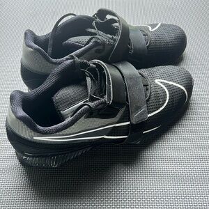 Nike Romaleos 4. Size 13 (men’s). Black/white/gray.